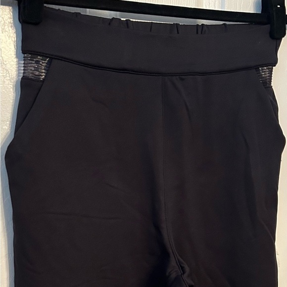 NWT AuDience Women’s Black Mesh Leggings- Black/ Size X-Small - Picture 3 of 9